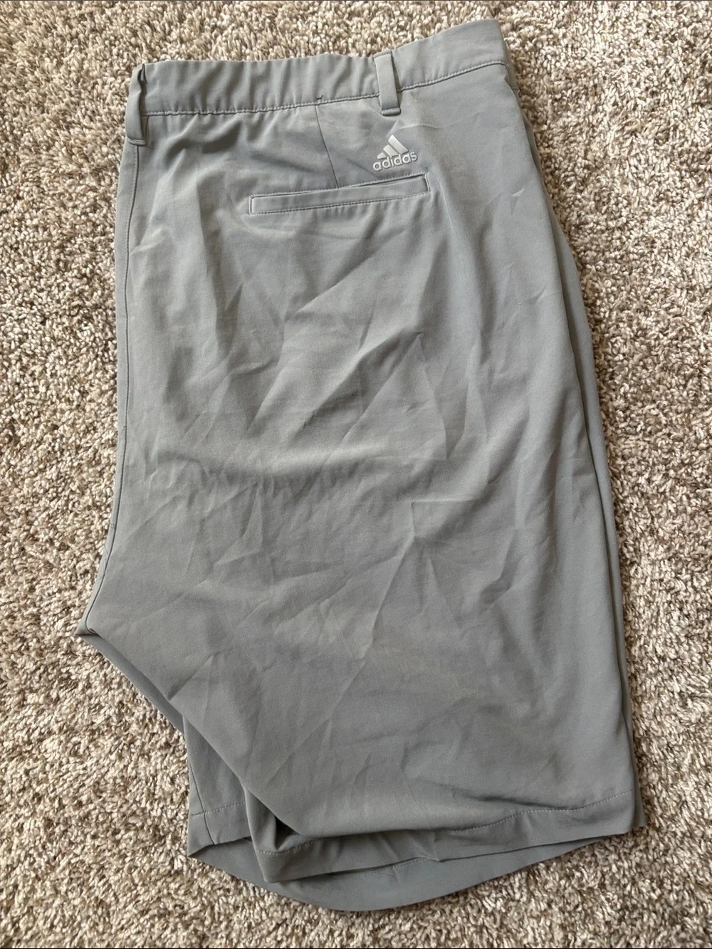 Men's Big & Tall Adidas Performance Shorts - Gray